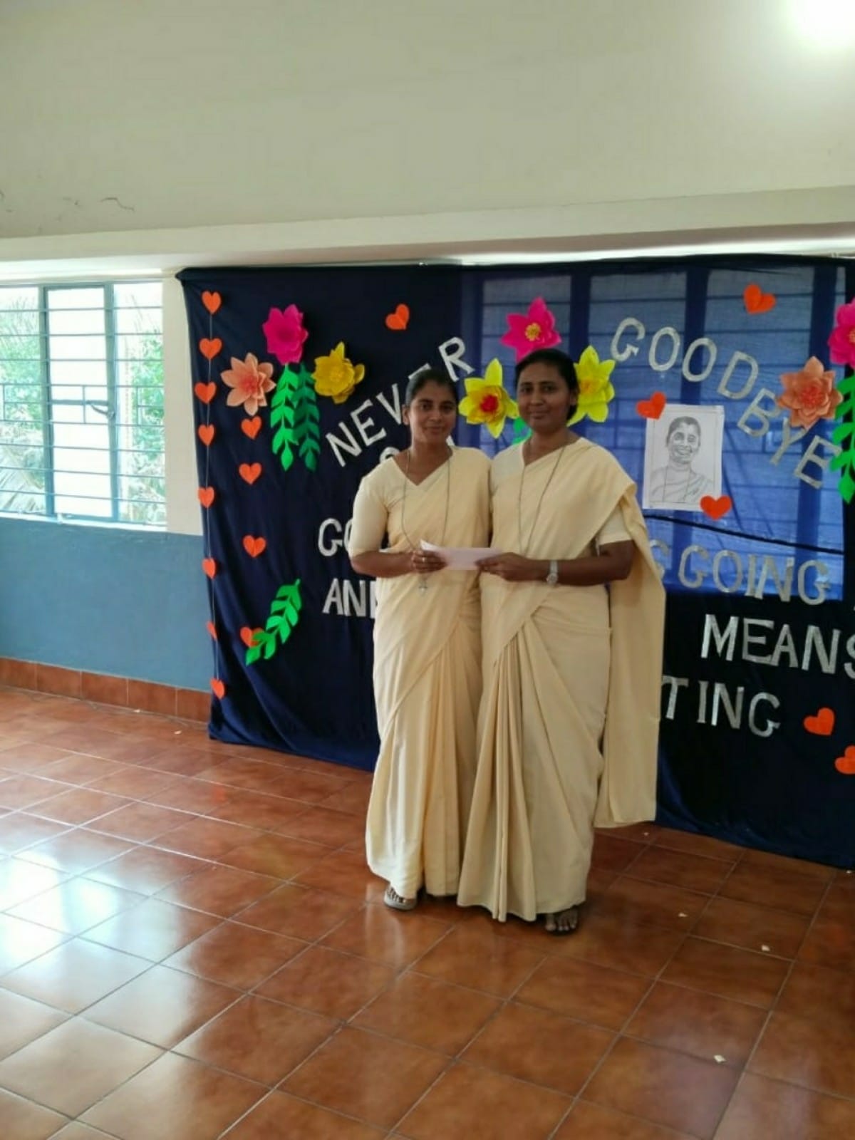 Farewell to Vice Principle Sr Jones